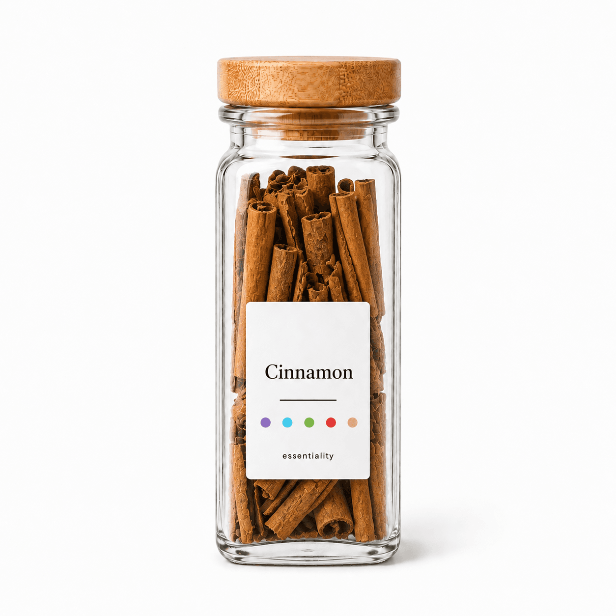 Cinnamon spice bottle